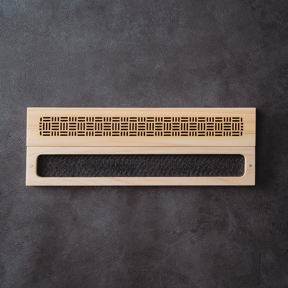 Hinoki Wood Incense Burner – Sannoji Pattern