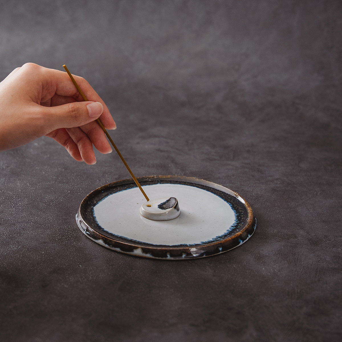 Ceramic Incense Holder Plate