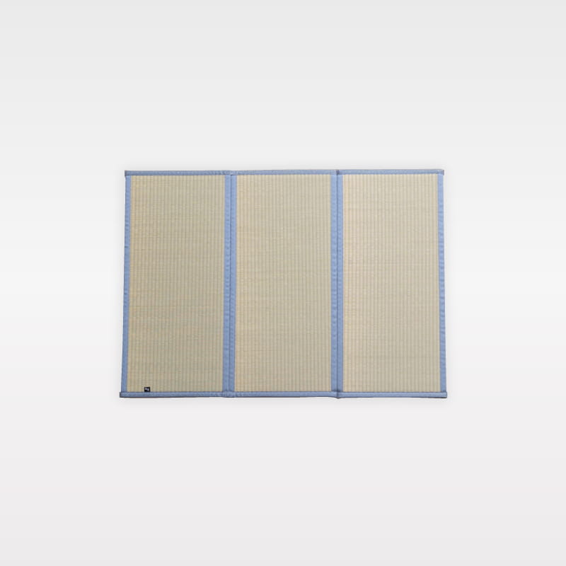 Foldable Tatami Floor Mat - Asanoha, Three-Panel