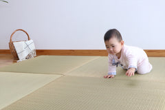 Japanese Free-Standing "Nene" Igusa Tatami units - modular Tatami Borderless Custom Size Available