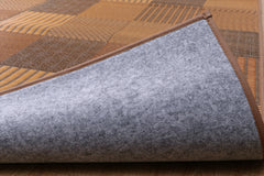 Japanese Igusa Carpet "Kyosashiko" multiple textures patchwork-style Ichimatsu