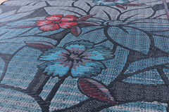 Japanese Igusa Tatami Entrance Mat "F Nadeshiko" PU backing cushioning, non-slip