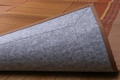 Japanese Igusa Tatami Rug Hallway Runner "DX Ranks" non-slip backing
