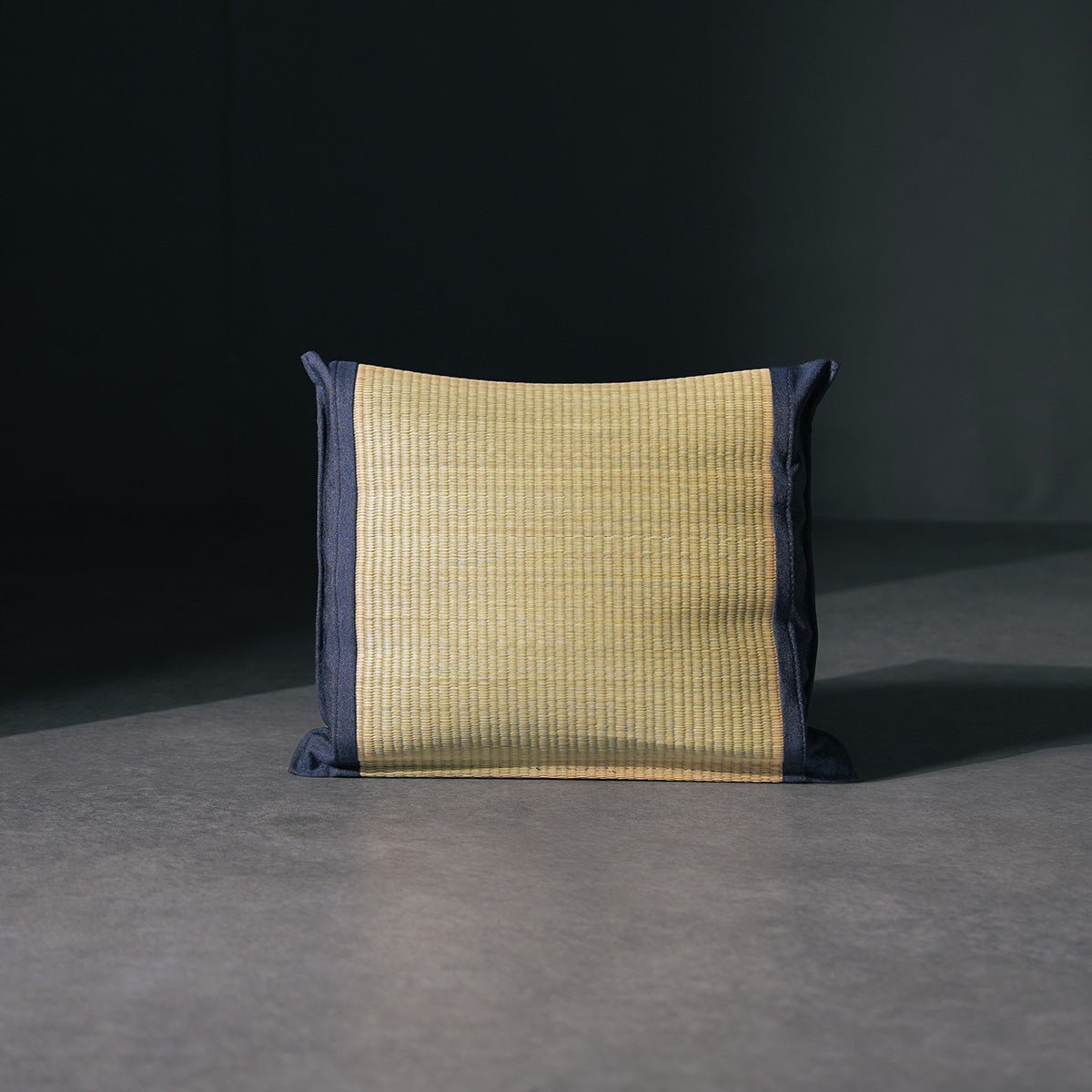 A Igusa Weave tatami pillow