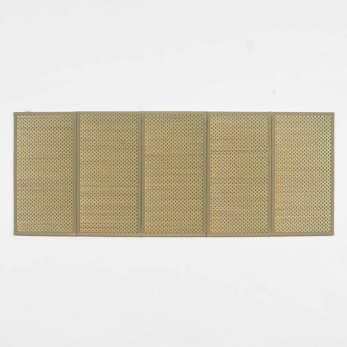 Foldable Tatami Floor Mat – Flare, Five-Panel, Green