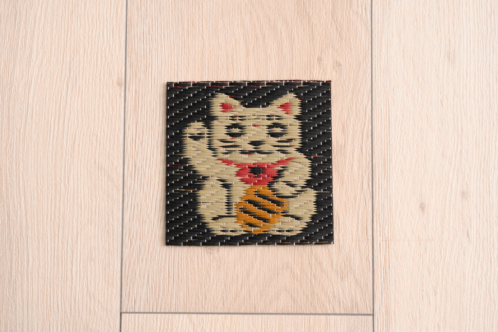 Japanese Igusa Tatami Coaster Set of 5 Art & Culture Collection