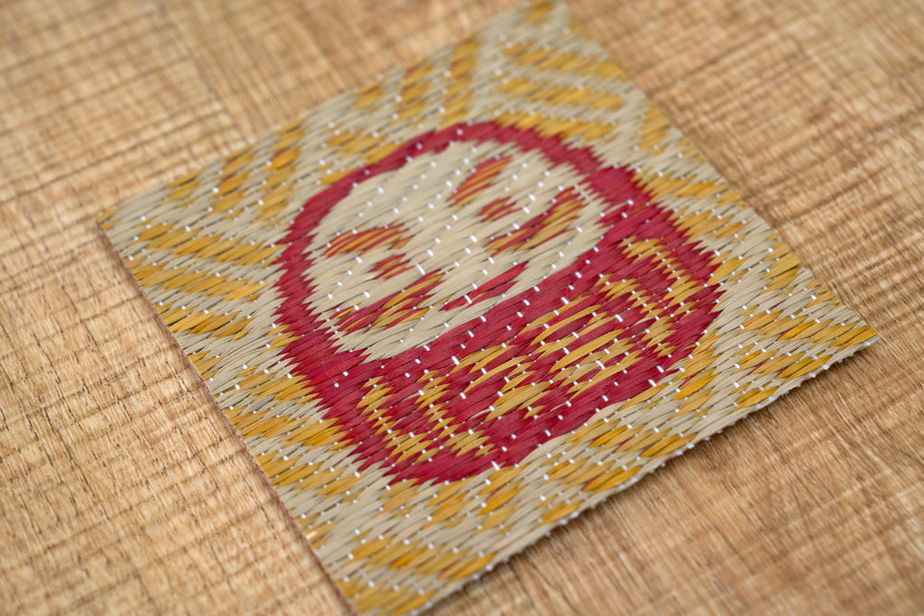 Japanese Igusa Tatami Coaster Set of 5 Art & Culture Collection