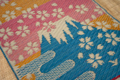 Japanese Igusa Tatami Wall Hanging Sakura Fuji Japanese Culture Tapestry