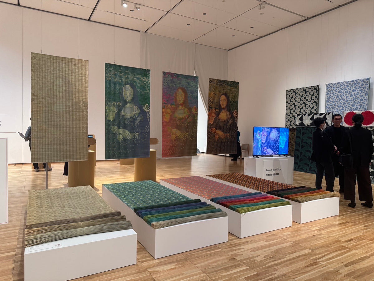 PIXEL WEAVE：Silver Award Winner & Now on Exhibit in Toyama