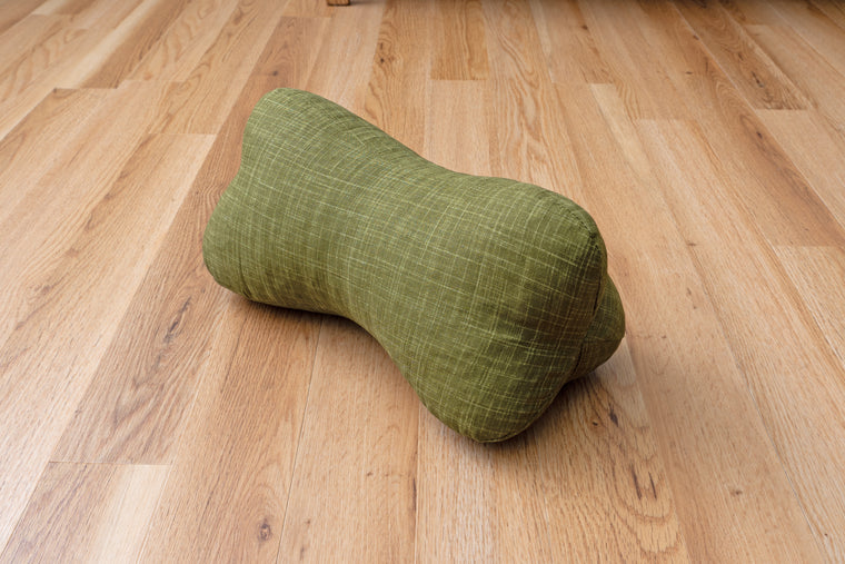 Block pillow Green