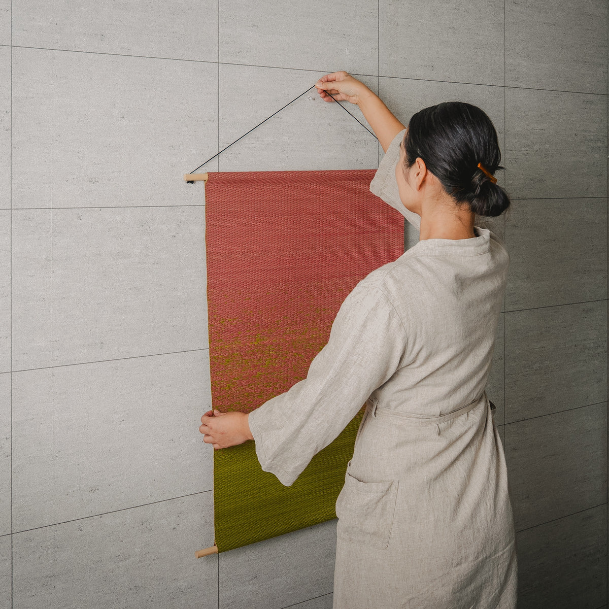 Igusa Wall Tapestry – Moe Green
