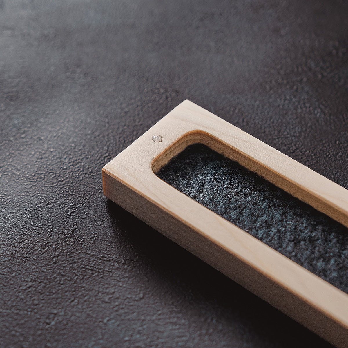 Hinoki Wood Incense Burner – Manji Pattern