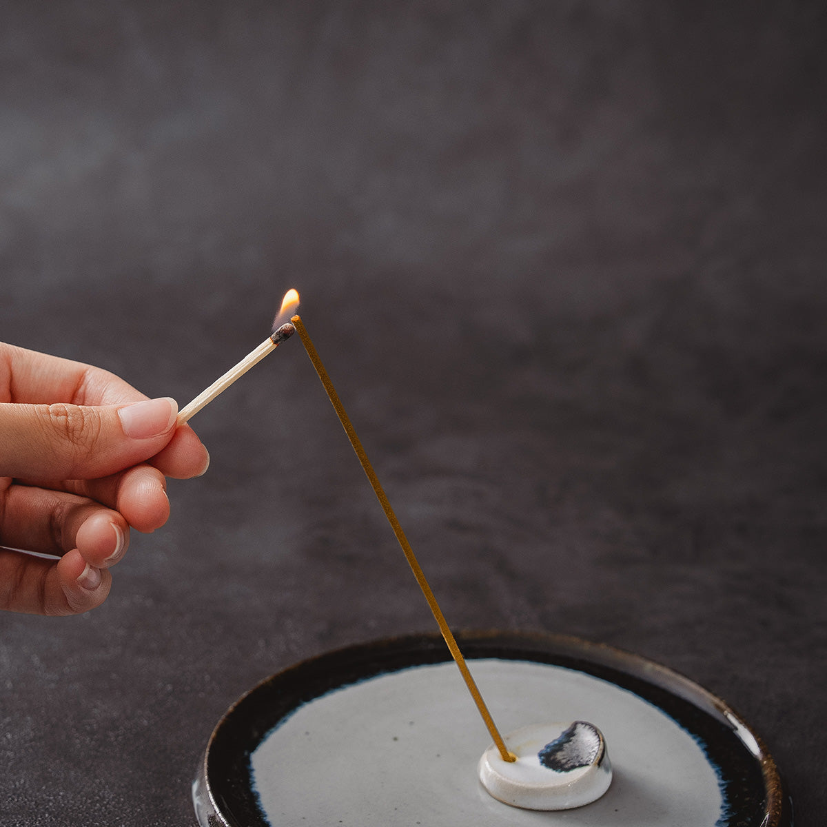Ceramic Incense Holder Plate