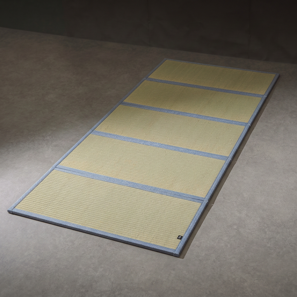 Foldable Tatami Floor Mat - Asanoha, Five-Panel