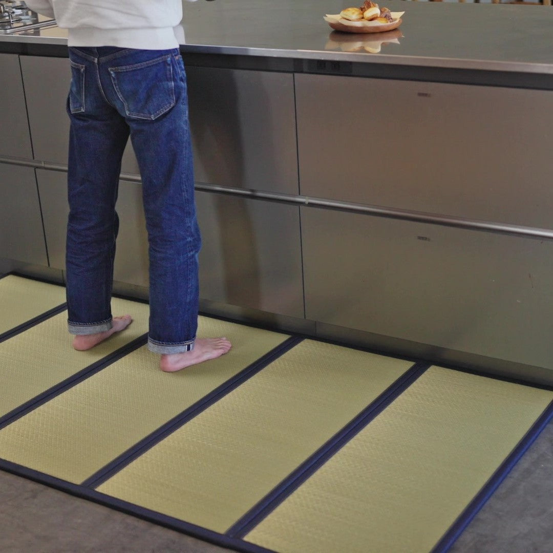 Foldable Tatami Floor Mat - Ayaori, Five-Panel