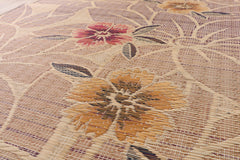 Japanese Igusa Tatami Entrance Mat "F Nadeshiko" PU backing cushioning, non-slip