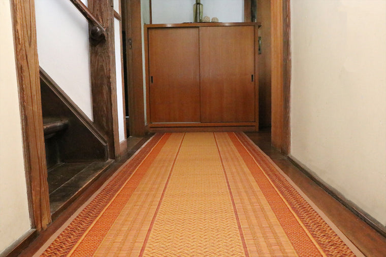 Japanese Igusa Tatami Rug Hallway Runner 