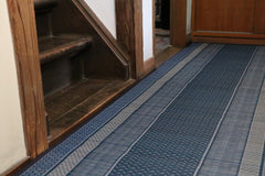 Japanese Igusa Tatami Rug Hallway Runner "DX Ranks" non-slip backing