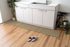 Japanese Igusa Tatami Sink Kitchen Mat” F-Karan" Antibacterial Non-Slip Cushioning