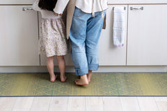 Japanese Igusa Tatami Sink Kitchen Mat "Maskros"- Miracle series