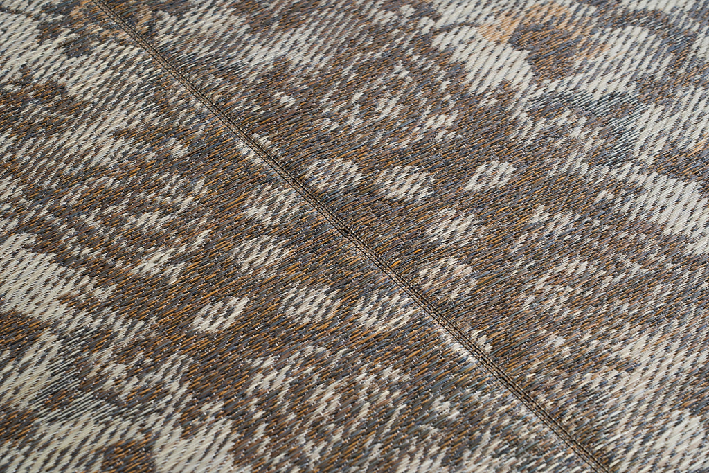 Japanese Igusa Tatami style rug "DX Histoire" vintage-inspired design Non-Slip Backing