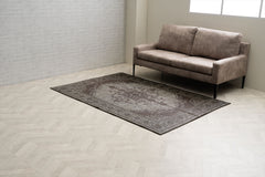 Japanese Igusa Tatami style rug "DX Histoire" vintage-inspired design Non-Slip Backing