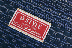 Japanese Igusa Tatami Rug "F-Joy" Ikehiko × Kaihara Denim Non-Slip PU backing