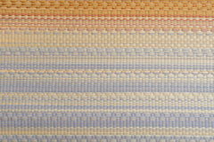 Japanese Igusa Tatami Rug Oval "F-Joy” IKEHIKO × Kaihara Denim, Non-Slip Backing