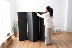 Japanese Igusa Five-Panel Tatami Mat "Flare" – Lightweight Compact Storage