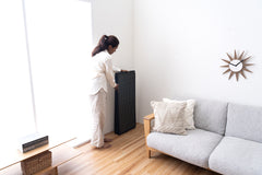 Japanese Igusa Five-Panel Tatami Mat "Flare" – Lightweight Compact Storage