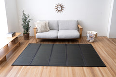 Japanese Igusa Five-Panel Tatami Mat "Flare" Lightweight Compact Storage