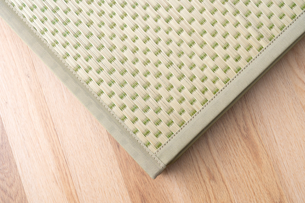 Japanese Igusa Five-Panel Tatami Mat "Flare" – Lightweight Compact Storage