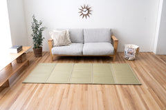 Japanese Igusa Five-Panel Tatami Mat "Flare" – Lightweight Compact Storage
