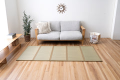 Japanese Igusa Five-Panel Tatami Mat "Flare" – Lightweight Compact Storage