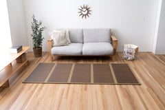 Japanese Igusa Five-Panel Tatami Mat "Flare" – Lightweight Compact Storage