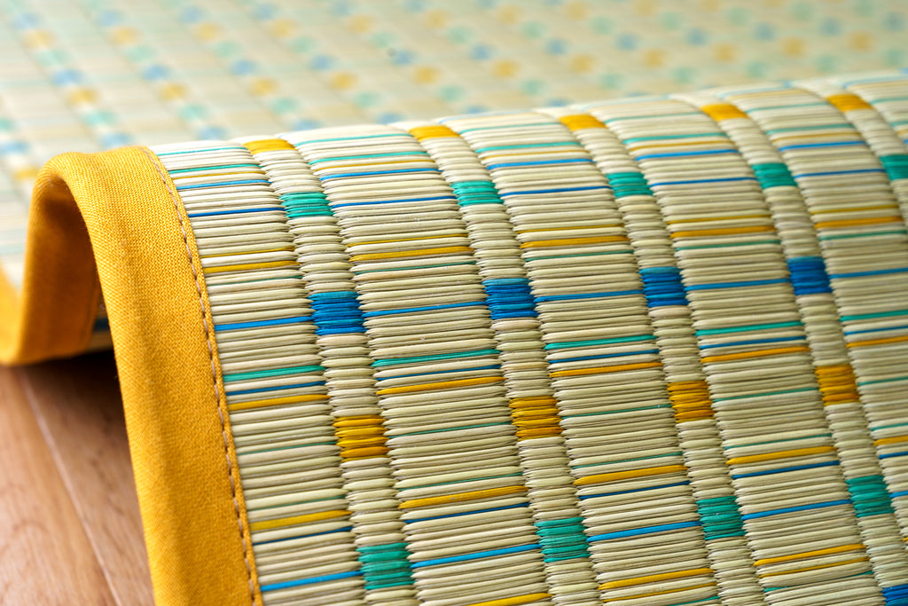 Japanese Igusa Tatami style rug "Konatsu" Kakegawa-Weave retro-modern