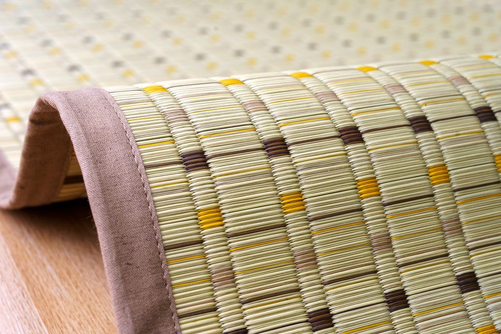 Japanese Igusa Tatami style rug "Konatsu" Kakegawa-Weave retro-modern