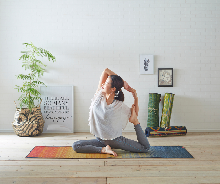 Japanese Igusa Yoga Meditation Eco-Friendly Tatami Mat "Joy" 60 cm × 180 cm