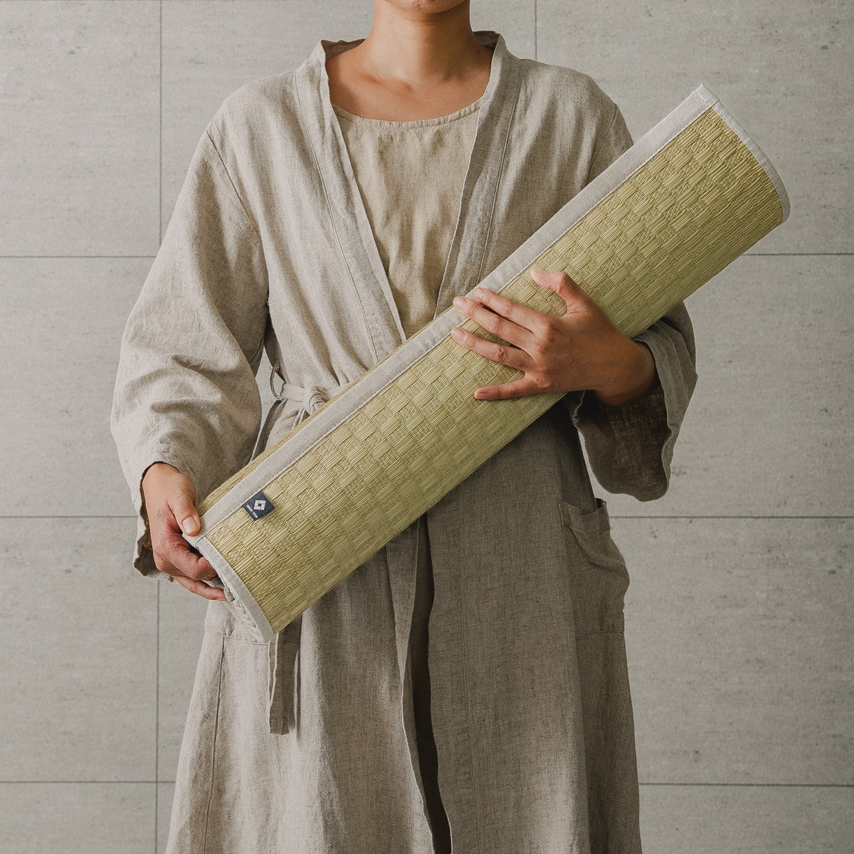 Igusa Tatami Yoga & Meditation Mat – Natural