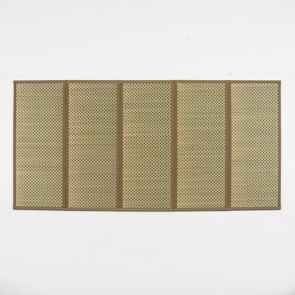 Foldable Tatami Floor Mat – Flare, Five-Panel, Beige