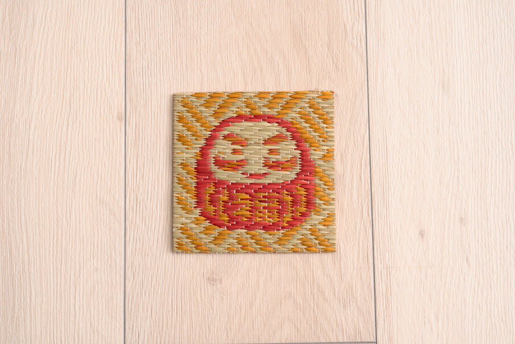 Japanese Igusa Tatami Coaster Set of 5 Art & Culture Collection