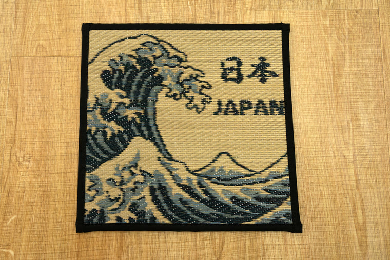 Japanese Igusa Tatami Hokusai art Mat Placemat 