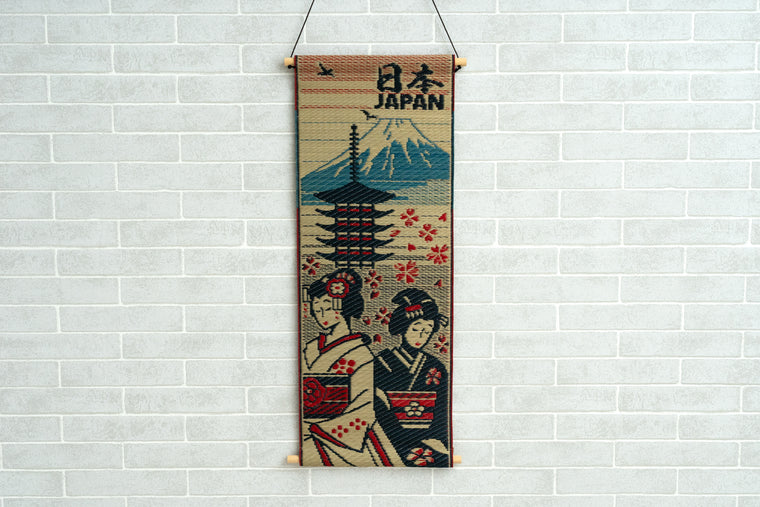 Japanese Igusa Tatami Wall Hanging 