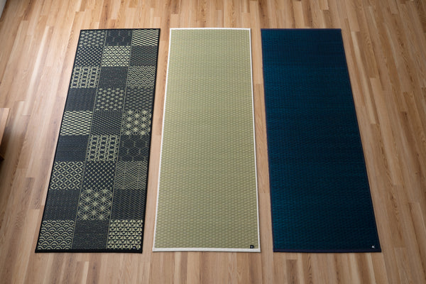 Japanese Natural Igusa Tatami Yoga & Meditation Mat 
