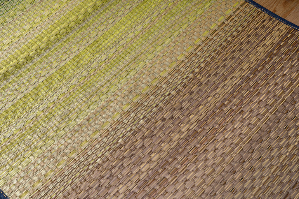 Japanese Igusa Yoga Meditation Eco-Friendly Tatami Mat "Joy" 60 × 180 cm PVC backing