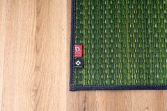 Japanese Igusa Yoga Meditation Eco-Friendly Tatami Mat "Joy" 60 × 180 cm PVC backing