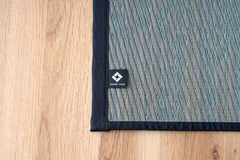 Japanese Natural Igusa Tatami Yoga Mat “Skysea"Nonslip TPE Backing 66×185 cm