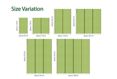 Japanese Tatami Igusa Carpet “F-Shiranui" PU backing cushioning non-slip support