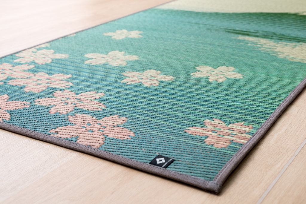 Japanese Natural Tatami Yoga Mat - Sakura-Fuji -  Tatami Yoga Mat - IKEHIKO JAPAN