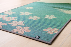 Japanese Natural Tatami Yoga Mat - Sakura-Fuji -  Tatami Yoga Mat - IKEHIKO JAPAN